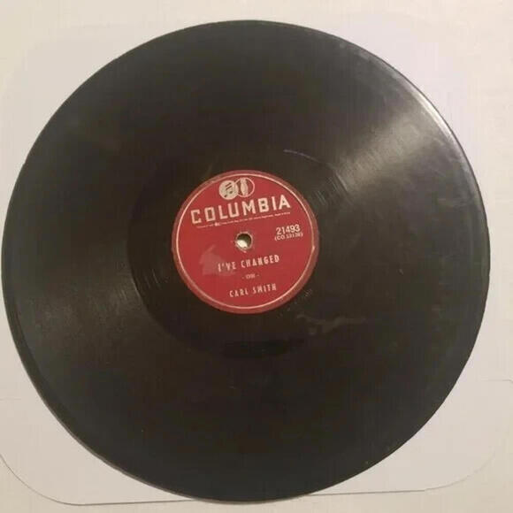 3/$25 Carl Smith 78 RPM I’ve Changed / If You Do Dear Columbia 21493 - Picture 1 of 5